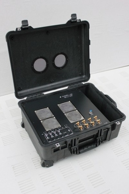 جهاز تشويش إشارة قنبلة UHF ذو 8 نطاقات VHF UHF جهاز تشويش صغير بقوة 400 واط لحماية الشخصيات المهمة