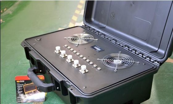 جودة  Digital Source IED Convoy Bomb Jammer Roof Mounted 20-6000Mhz Frequency مصنع