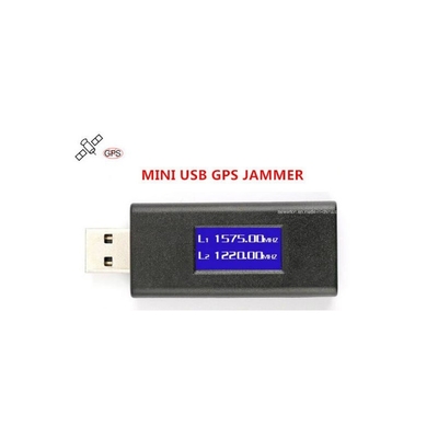 جهاز تشويش إشارة الأقمار الصناعية خفيف الوزن ، جهاز USB Disk Mini GPS Signal Blocker لمكافحة التتبع