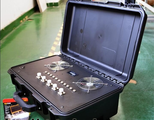 جهاز تشويش القنابل الرقمي المحمول 20-520 ميجا هرتز 800-6000 ميجا هرتز للجيش